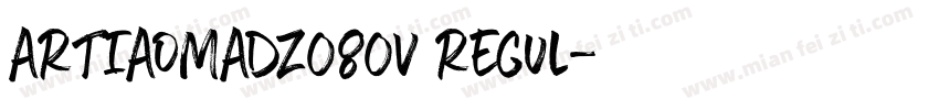 ARTIAOMADZ080V Regul字体转换